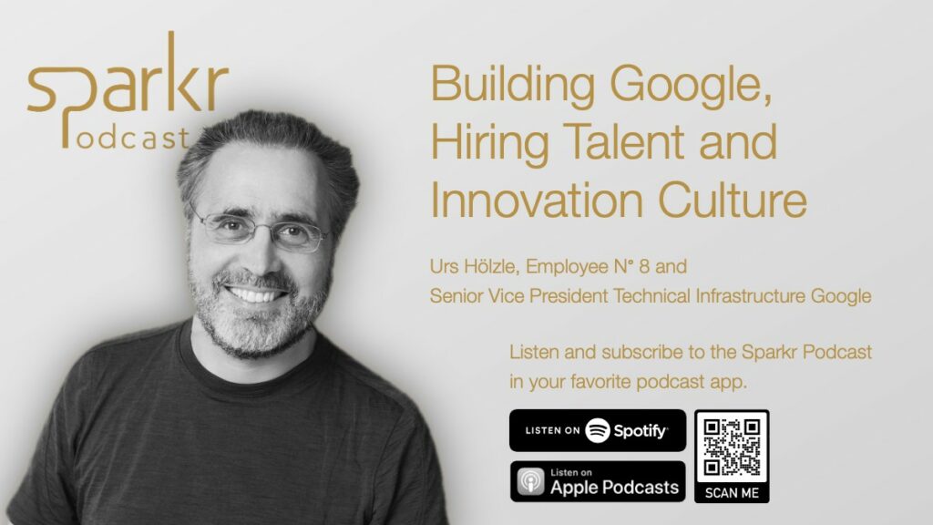 Building Google, Hiring Talent and Innovation Culture with Urs Hölzle (English)